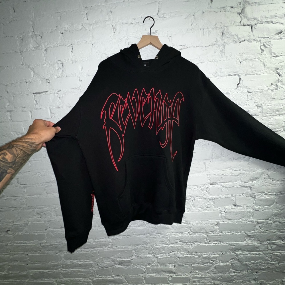 Revenge Outline Hoodie size Large